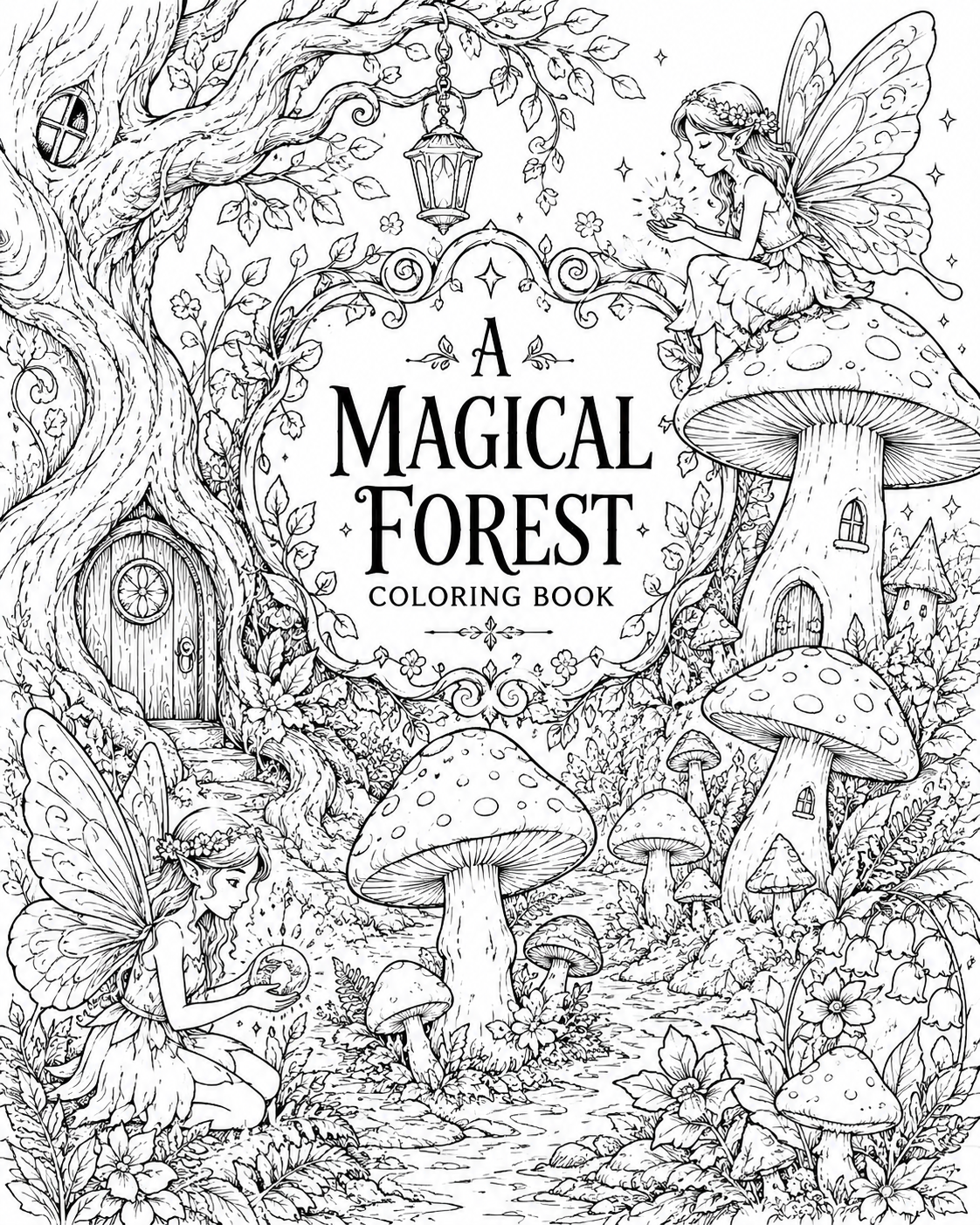Enchanted Forest Coloring Book